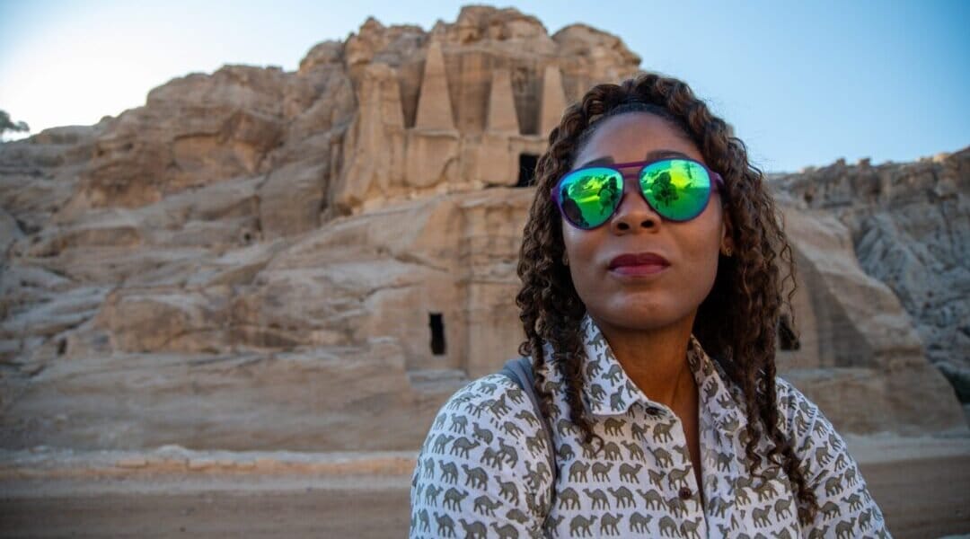 Candid of director, Dayvee Sutton, thinking about the story in real time. 